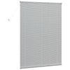 Vindu Persienne med gardiner sølv Aluminium