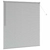 Vindu Persienne med gardiner sølv Aluminium