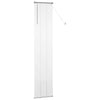 Vindu Persienne med gardiner sølv Aluminium