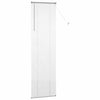 Vindu Persienne med gardiner sølv Aluminium