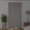 Vindu Persienne med gardiner sølv Aluminium