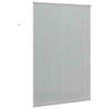 Vindu Persienne med gardiner sølv Aluminium