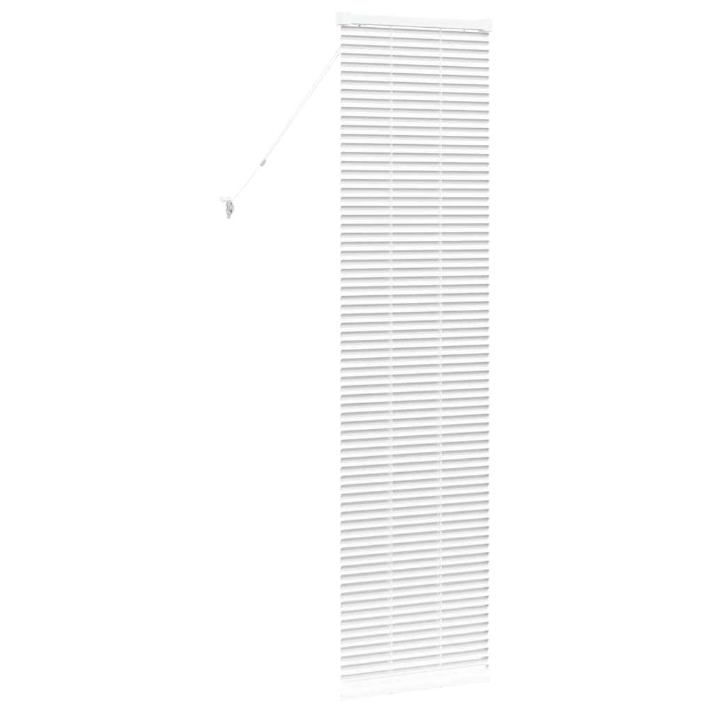 Venetianspersienner Hvit 175 x 50 cm Aluminium