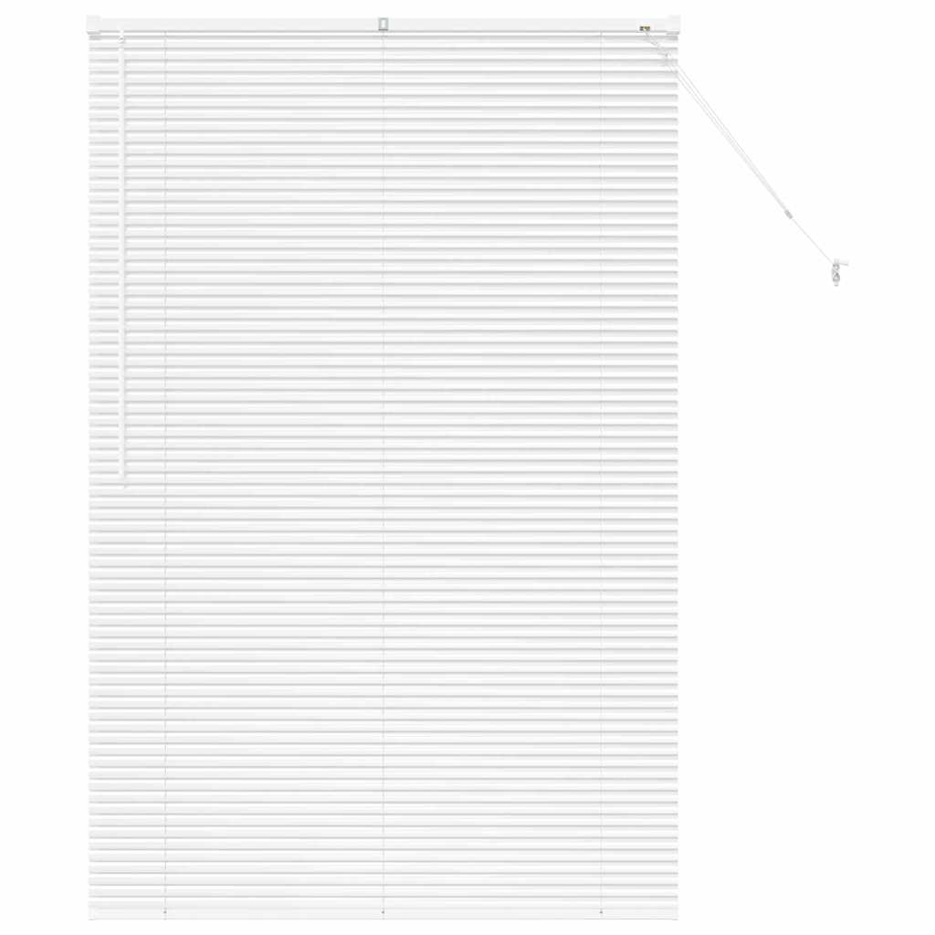 Venetianspersienner Hvit 175 x 115 cm Aluminium