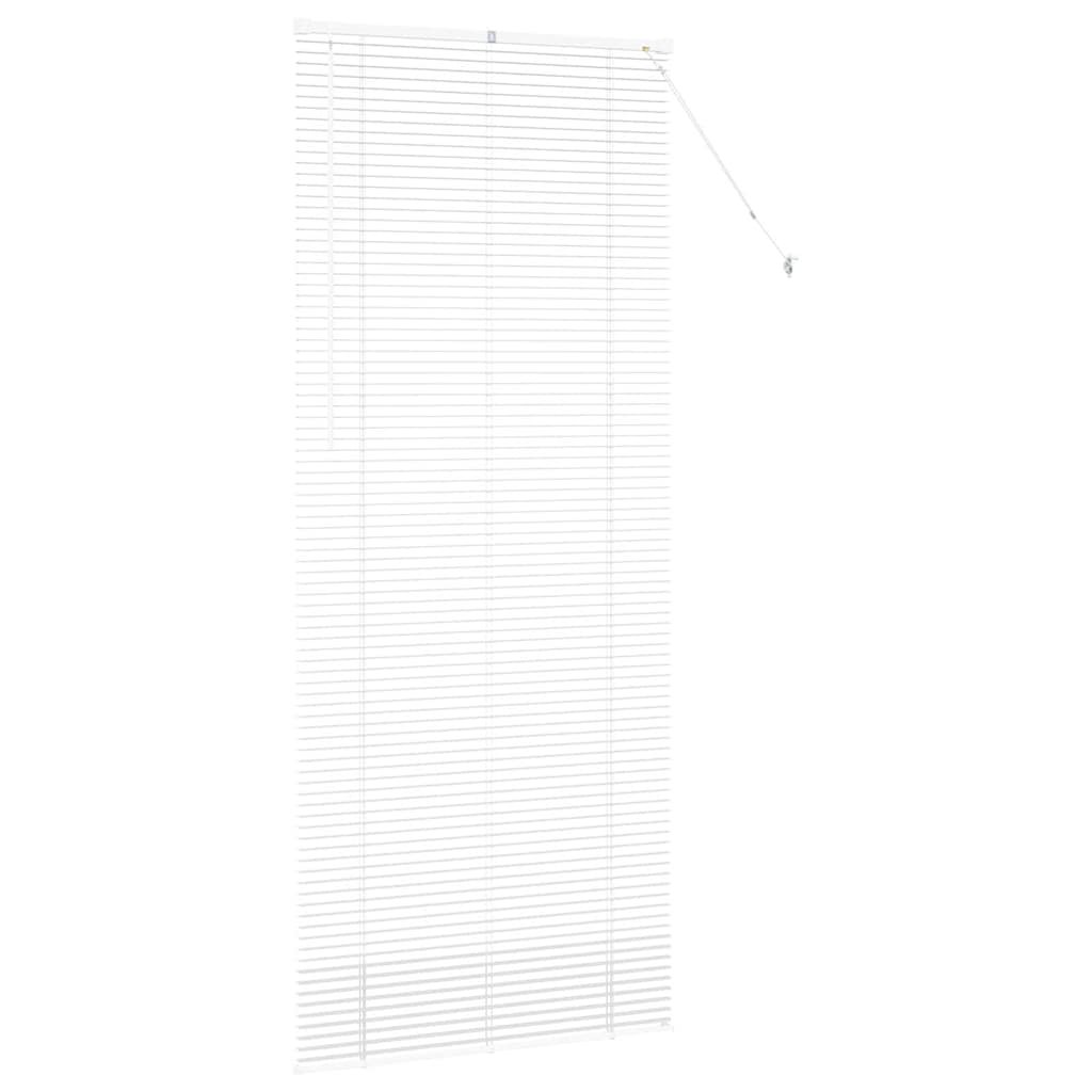 Venetianspersienner Hvit 220 x 95 cm Aluminium