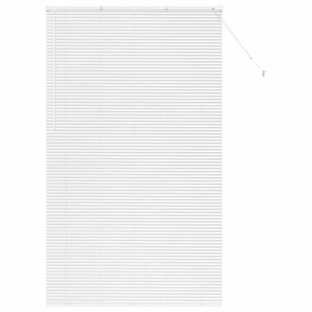 Venetianspersienner Hvit 220 x 135 cm Aluminium