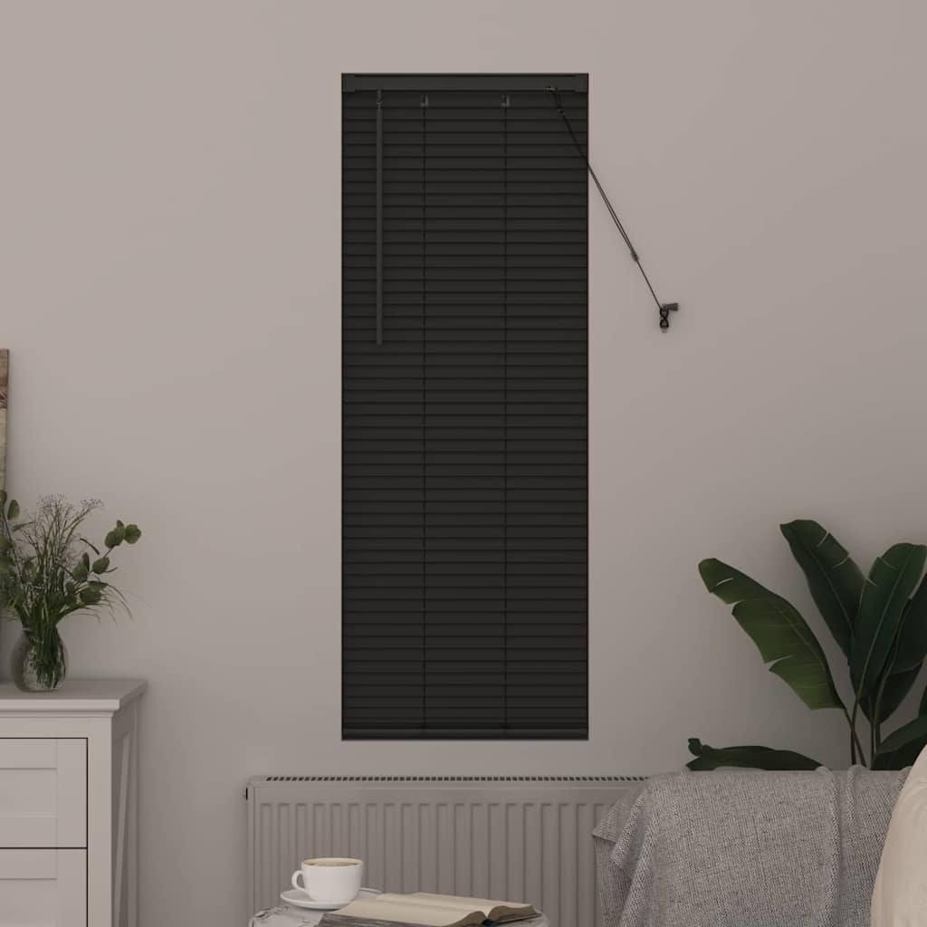 Venetianspersienner Mørkegrå 175 x 50 cm Aluminium