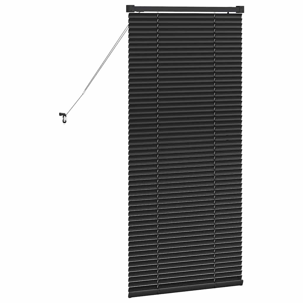 Venetianspersienner Svart 60 x 2,5 x 130 cm Aluminium