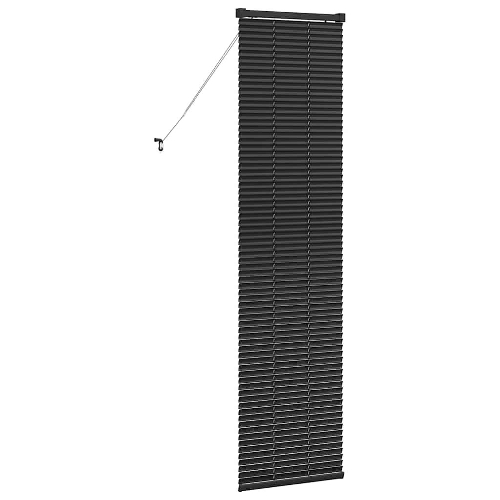 Venetianspersienner Svart 175 x 40 cm Aluminium