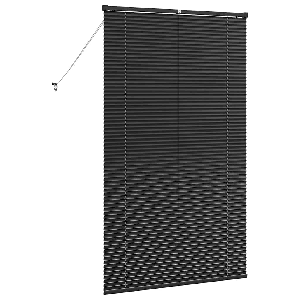Venetianspersienner Svart 175 x 100 cm Aluminium