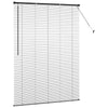 Vindu Persienne med gardiner Svart Aluminium
