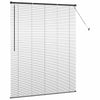 Vindu Persienne med gardiner Svart Aluminium