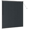 Vindu Persienne med gardiner Svart Aluminium