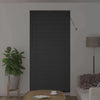 Vindu Persienne med gardiner Svart Aluminium