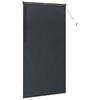 Vindu Persienne med gardiner Svart Aluminium