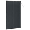 Vindu Persienne med gardiner Svart Aluminium