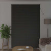 Vindu Persienne med gardiner Svart Aluminium