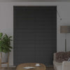 Vindu Persienne med gardiner Svart Aluminium