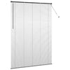 Vindu Persienne med gardiner Svart Aluminium
