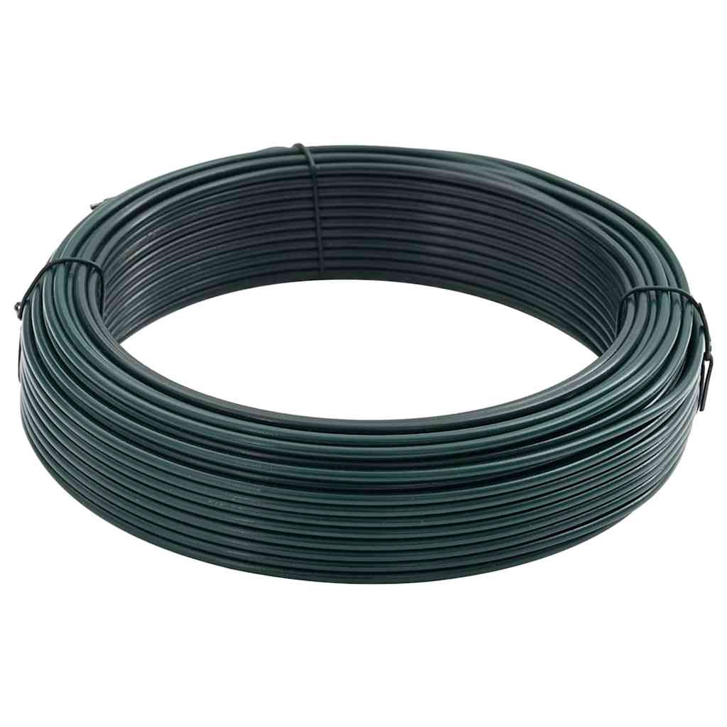 Gjerde binding wire grønn 25 m PVC