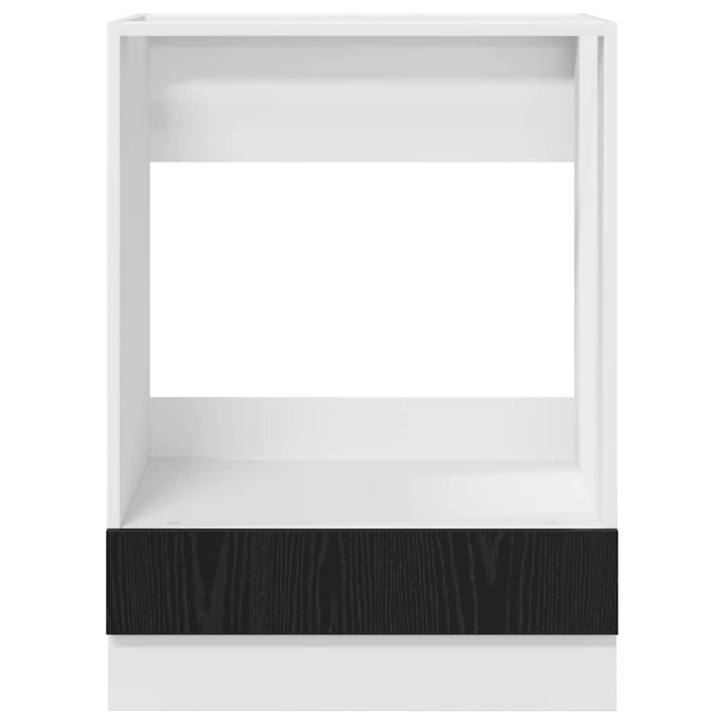 Hengende skap Svart Eik 60 x 46 x 81,5 cm Konstruert tre