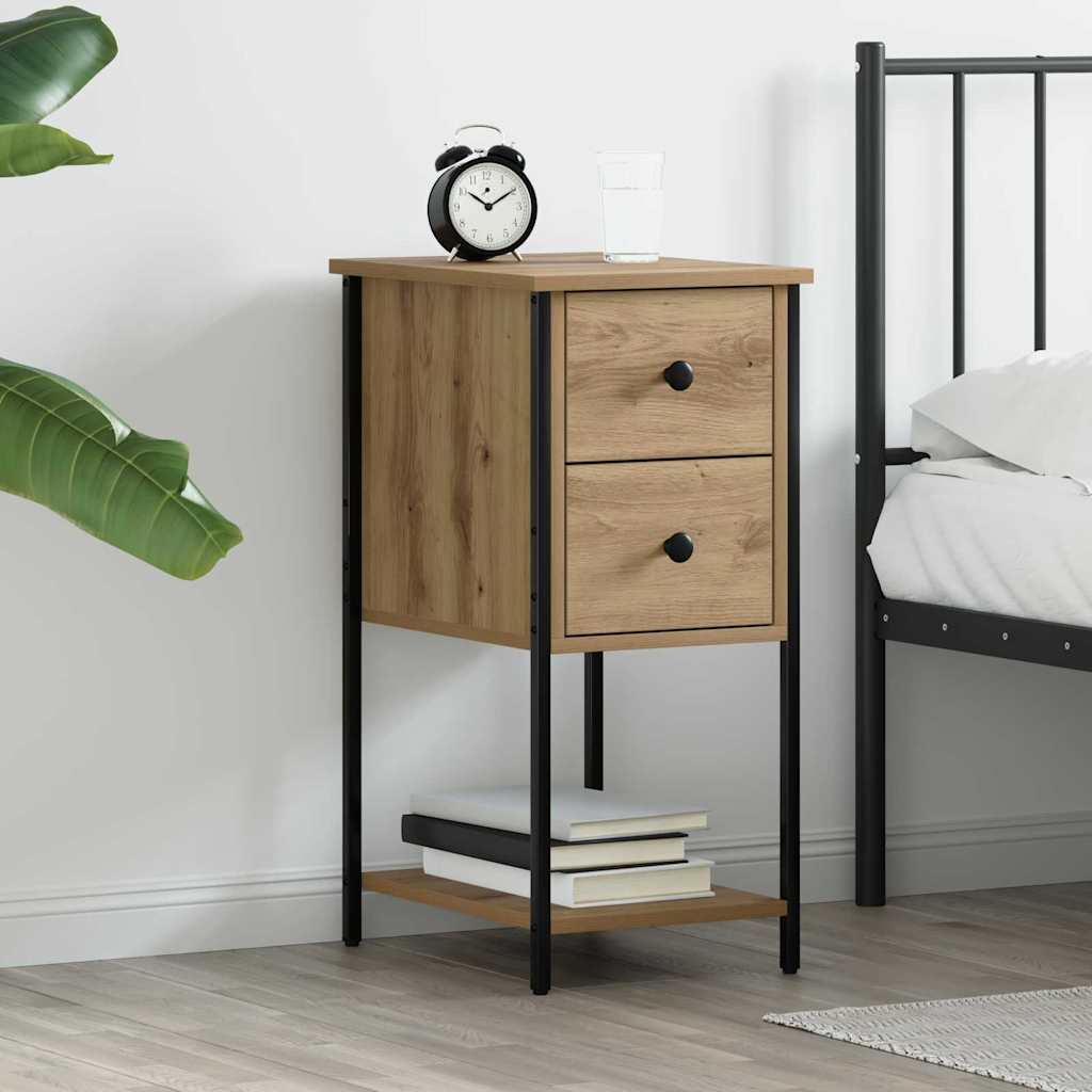 Nattbordskap artisan eik 32 x 42 x 70 cm Konstruert tre