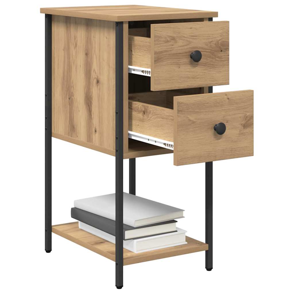Nattbordskap artisan eik 32 x 42 x 70 cm Konstruert tre