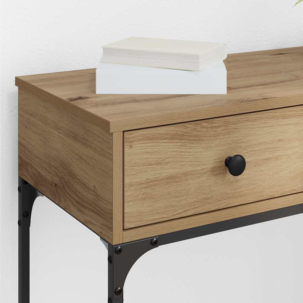 Konsollbord artisan eik 75 x 34,5 x 75 cm Konstruert tre
