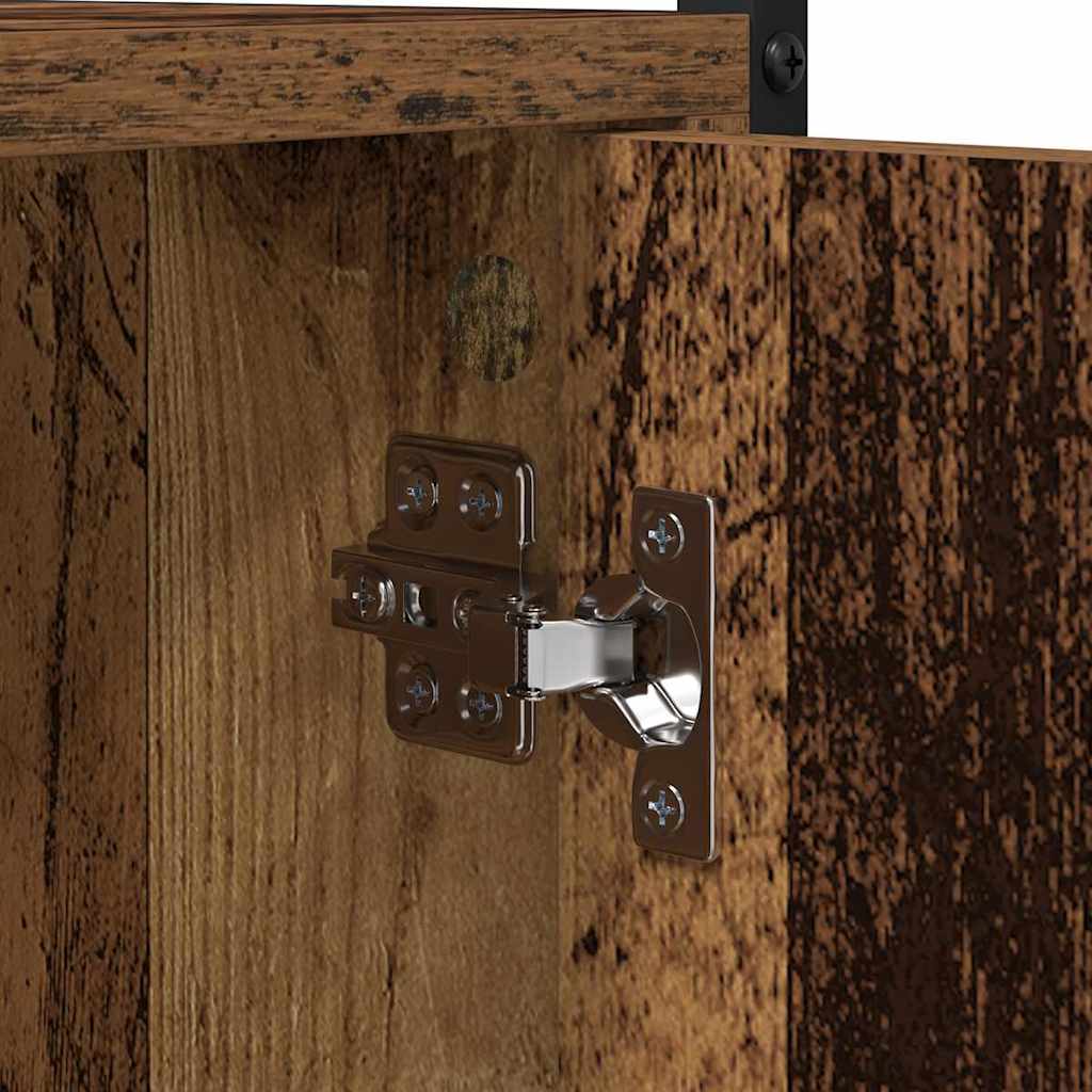 Vaskemaskinskap Gammelt tre 68 x 48,5 x 194 cm Konstruert tre