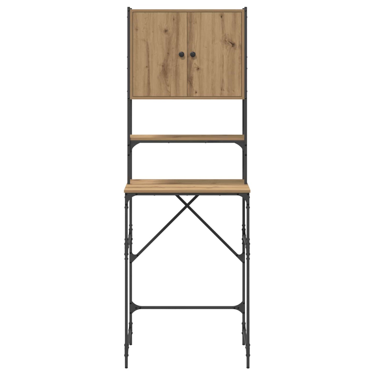 Vaskemaskinskap Artisan Eik 68 x 48,5 x 194 cm Konstruert tre