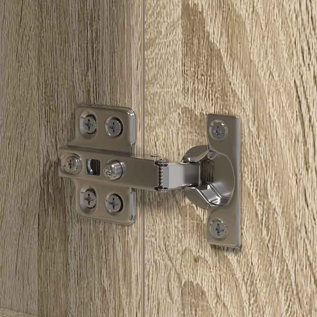 Kjøkkenskap med skuff Beige 35 x 50 x 180 cm Konstruert tre