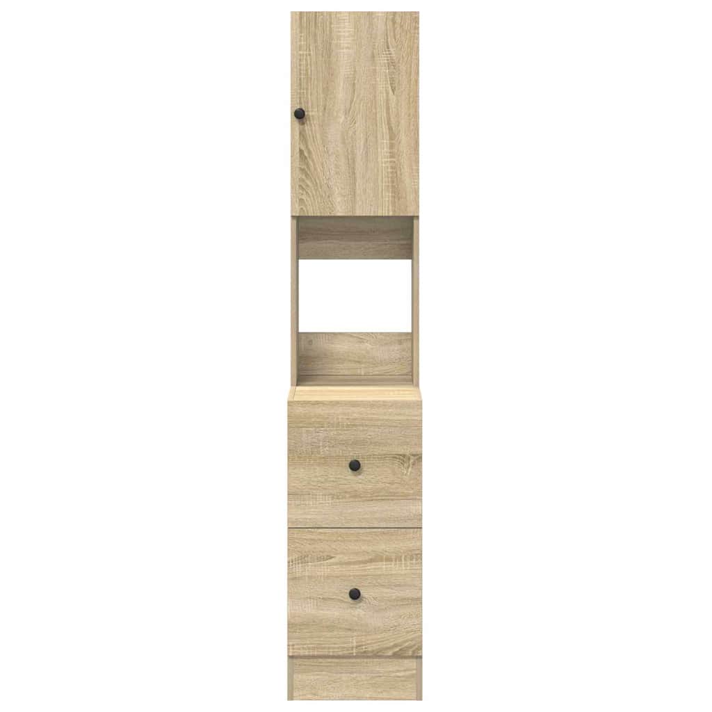 Kjøkkenskap med skuff Beige 35 x 50 x 180 cm Konstruert tre