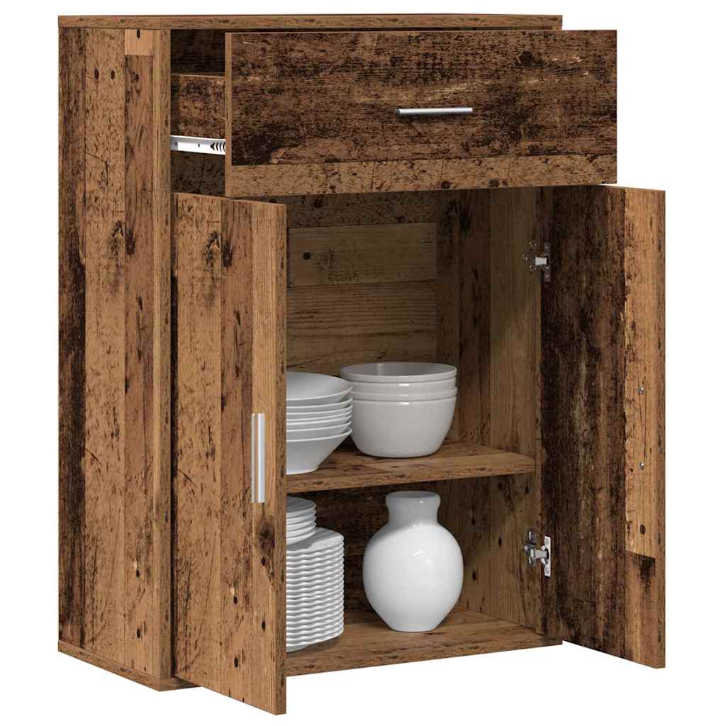 Serviesskap Gammelt tre 60 x 30 x 84 cm Konstruert tre