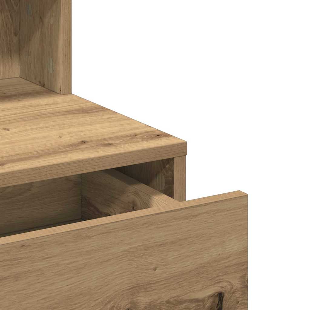 Sminkebord Artisan Eik 80 x 41 x 134,5 cm Konstruert tre