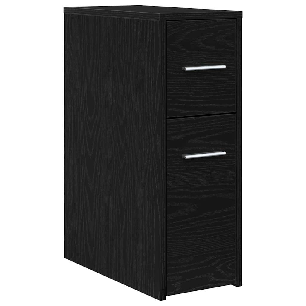 Baderomsinnredningssett Veggmontert Svart Eik 22 x 44 x 61.5 cm