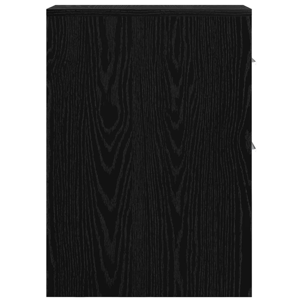 Baderomsinnredningssett Veggmontert Svart Eik 22 x 44 x 61.5 cm