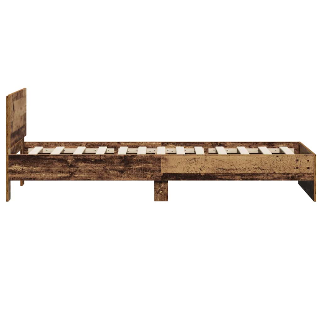 Sengestamme Gammelt tre 90 x 190 cm Konstruert tre