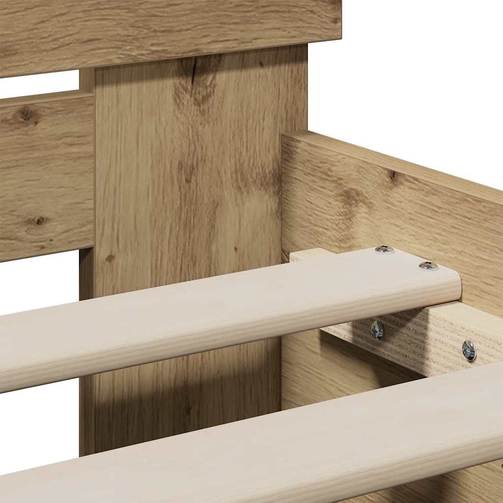 Sengestamme artisan eik 90 x 190 cm Konstruert tre