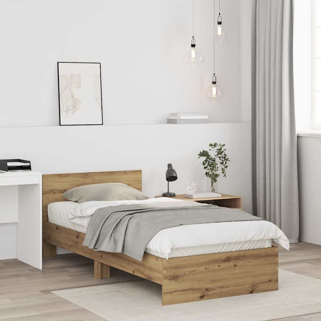 Sengestamme artisan eik 90 x 190 cm Konstruert tre