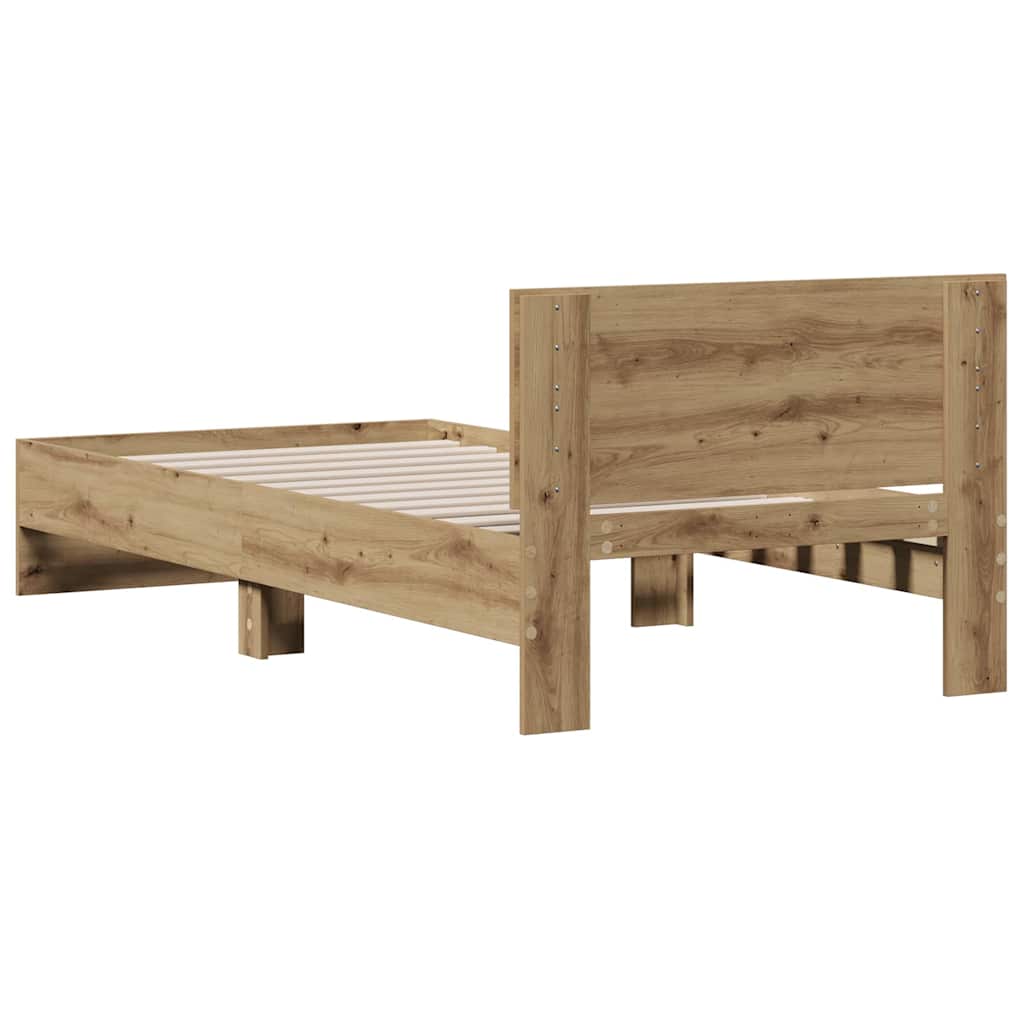 Sengestamme artisan eik 90 x 190 cm Konstruert tre