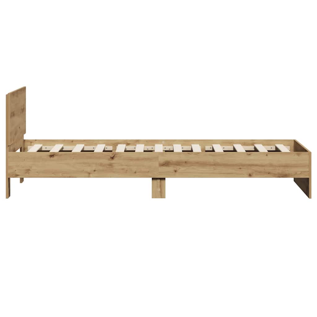 Sengestamme artisan eik 90 x 190 cm Konstruert tre