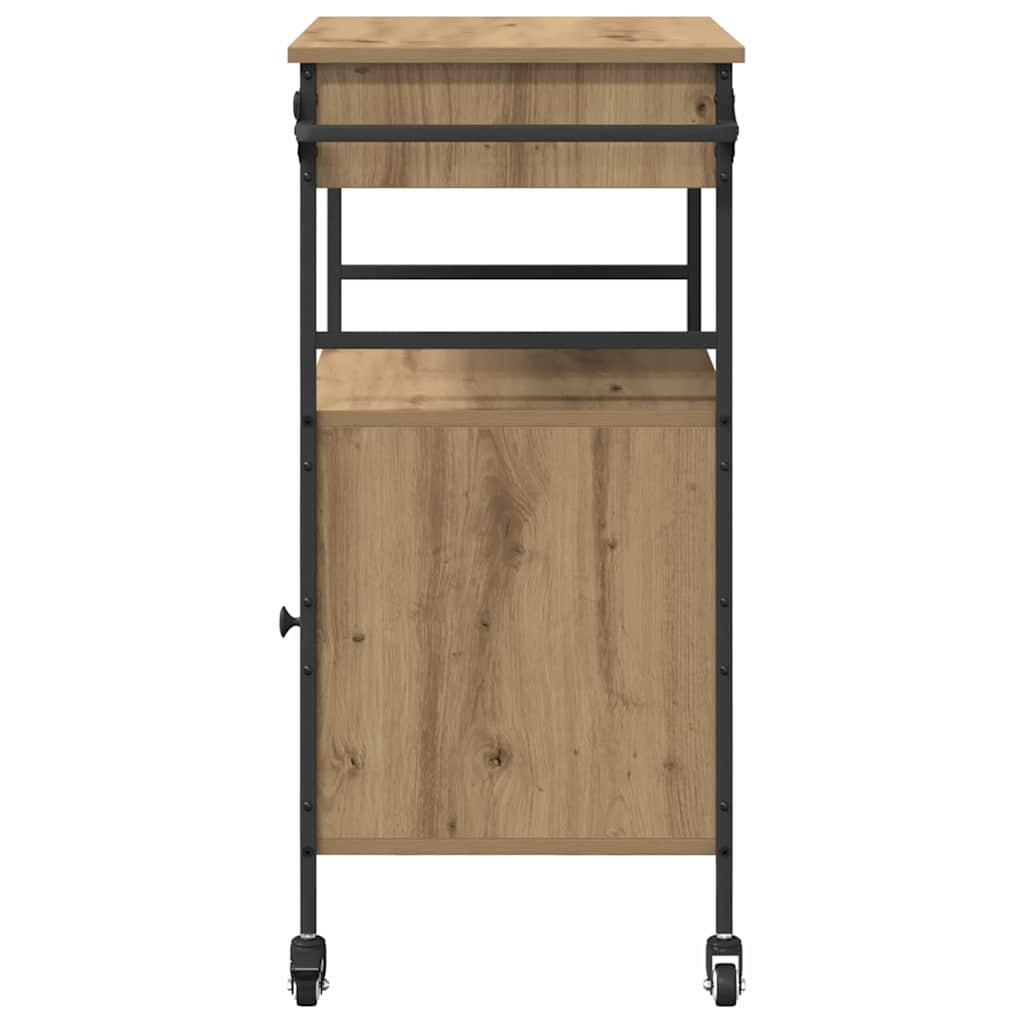 Kjøkkenvogn Artisan Eik 56 x 43 x 89,5 cm Konstruert tre