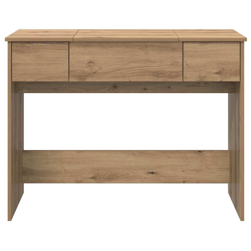 Kosmetikkbord med skuff med speil Artisan Eik 100 x 45 x 76 cm