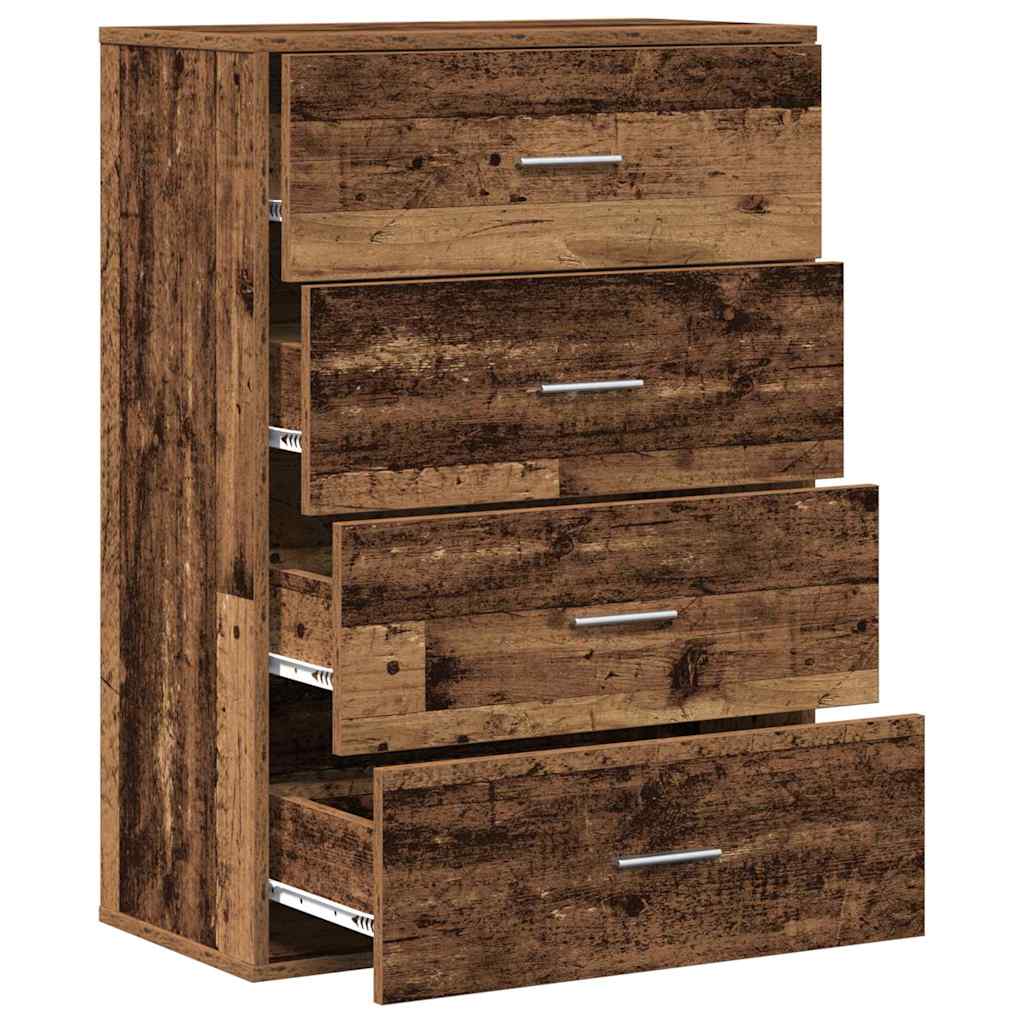 Serviesskap Gammelt tre 60 x 31 x 84 cm Konstruert tre