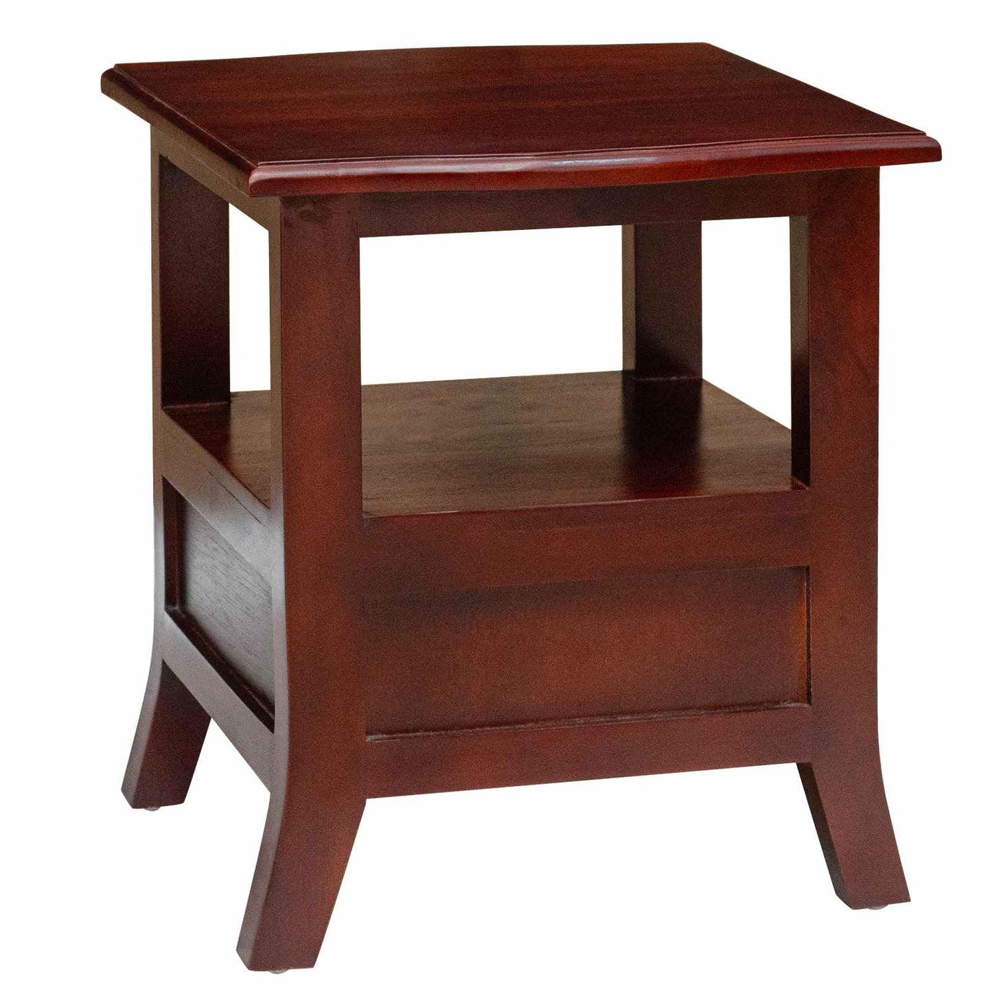 Nattbordskap Brun 40 x 40 x 45,5 cm Massiv Mahogni Tre