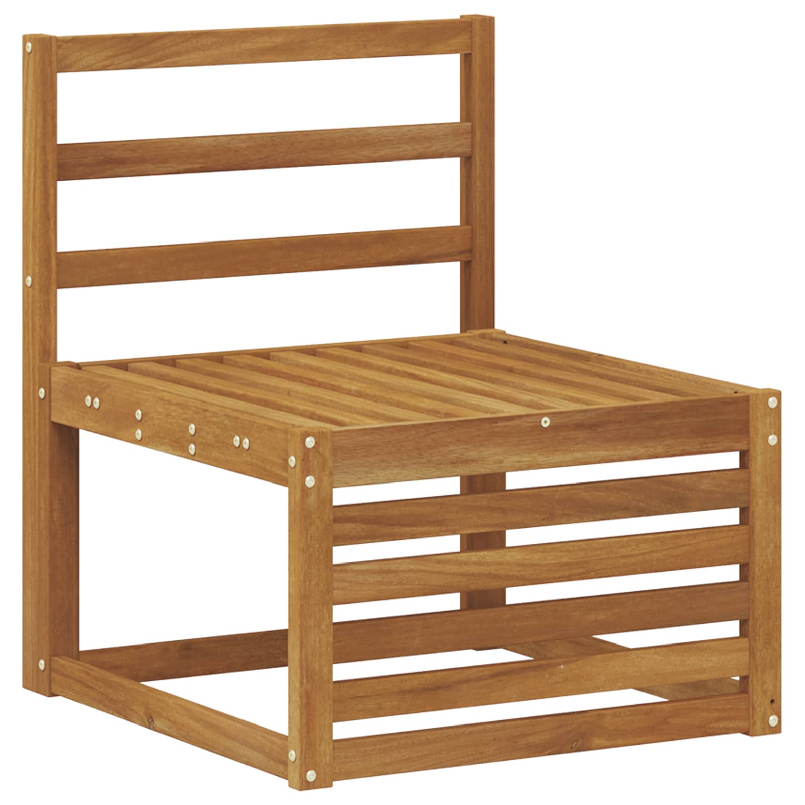 Sofasett 8 pcs Naturlig Solid akasietre vidaXL
