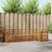 Sofasett 5 pcs Naturlig Solid akasietre vidaXL