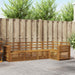 Sofasett 5 pcs Naturlig Solid akasietre vidaXL