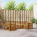 Seksjonssofa Sett 6 pcs Naturlig