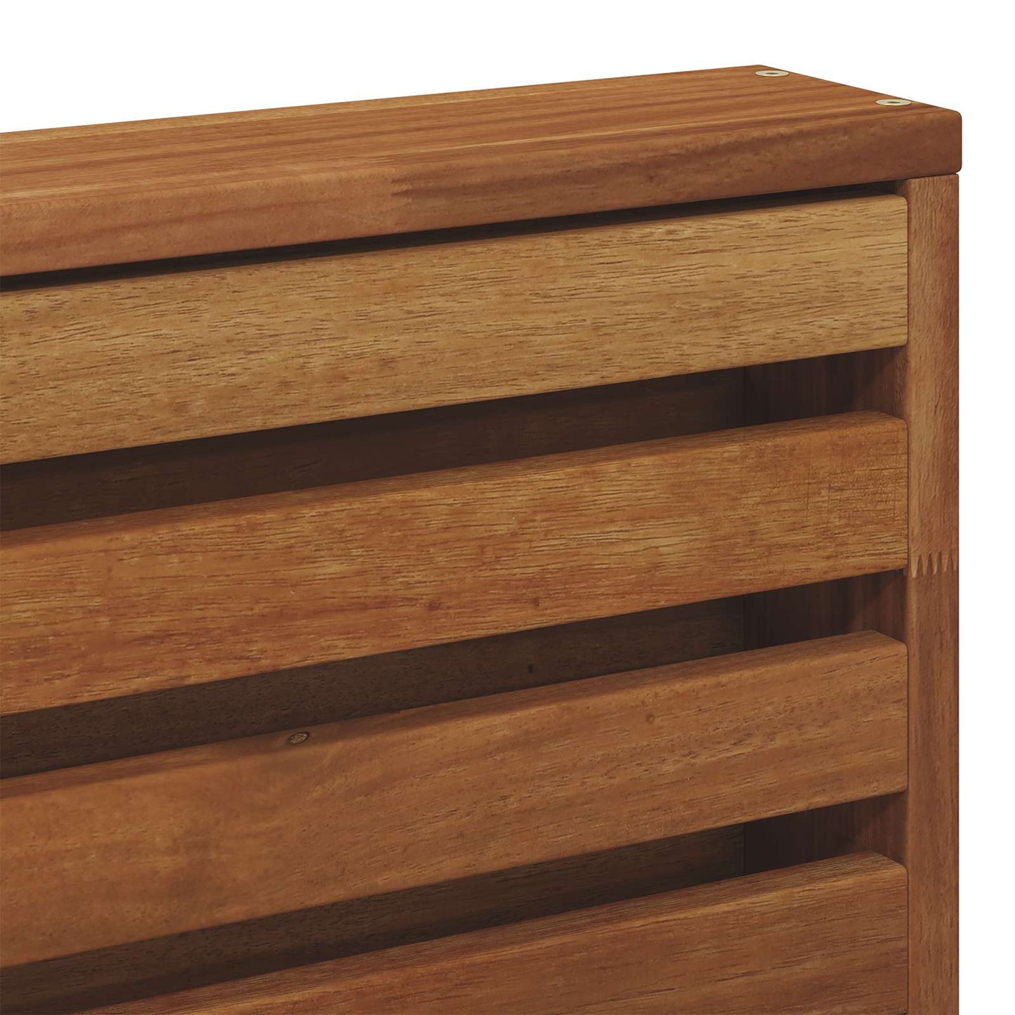 Utendørs sofa-sett 9 pcs Naturlig Solid akasietre